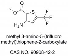 methyl 3-amino-5-(trifluoromethyl)thiophene-2-carboxylate